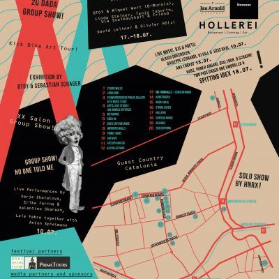 Live Painting - Schwendergasse Public Gallery | XX Art Flanerie Festival