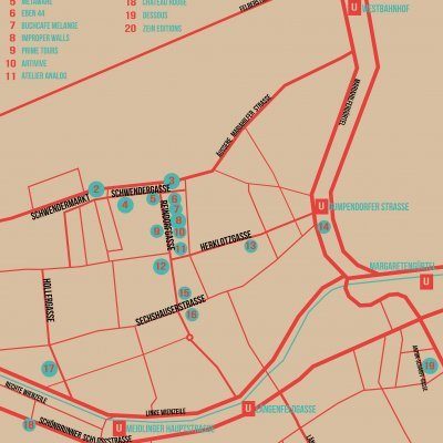 Live Painting - Schwendergasse Public Gallery | XX Art Flanerie Festival