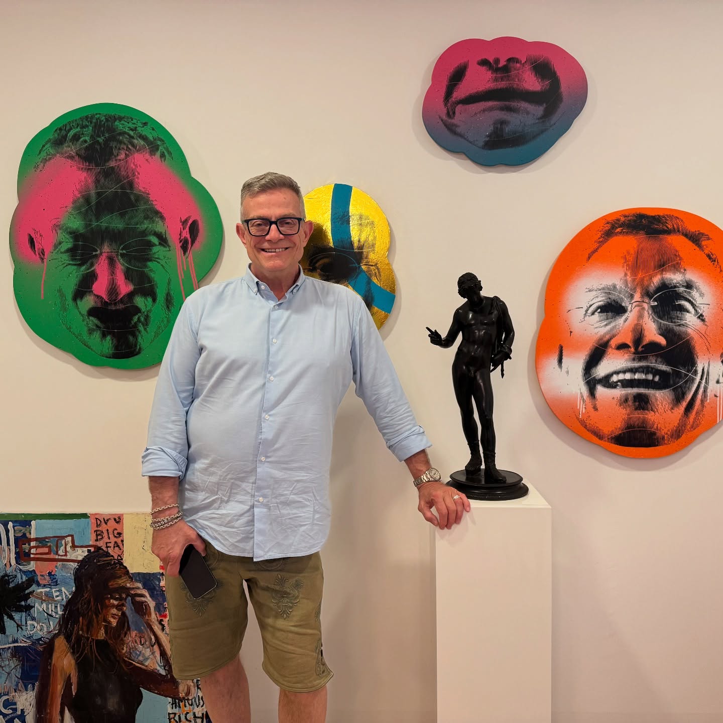 It’s quite an experience to find your own work alongside that of Andy Warhol, Jonathan...