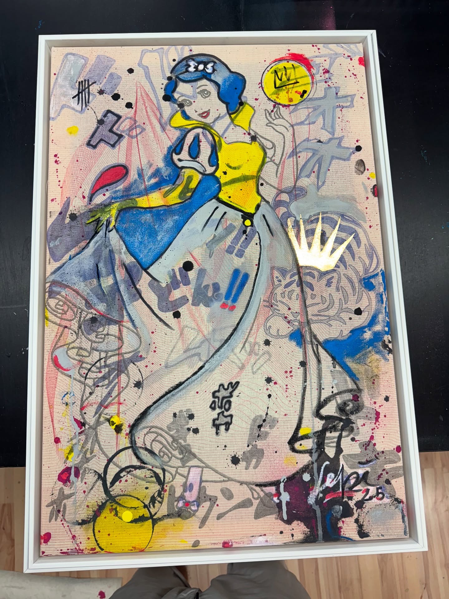 Princess princess on the wall, who is the w(h)ealthiest after all.